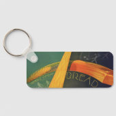  gezonde levensmiddelen, volkorenbrood sleutelhanger (Achterkant)