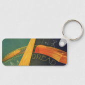  gezonde levensmiddelen, volkorenbrood sleutelhanger (Voorkant)