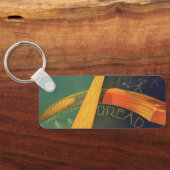  gezonde levensmiddelen, volkorenbrood sleutelhanger (Achterkant)