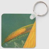  gezonde levensmiddelen, volkorenbrood sleutelhanger (Achterkant)