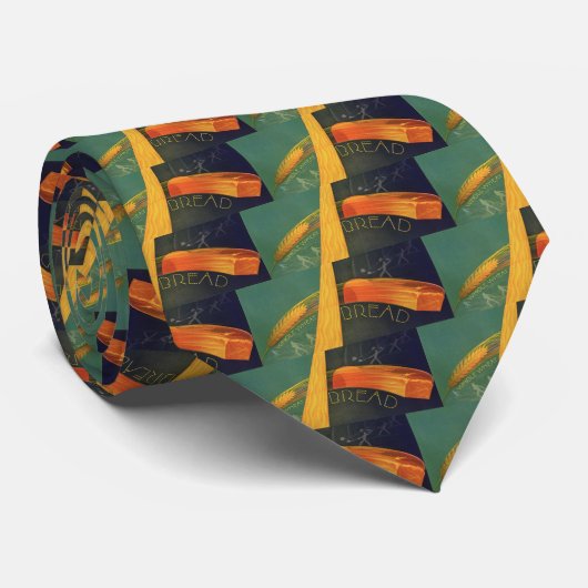 gezonde levensmiddelen, volkorenbrood stropdas (Opgerold)