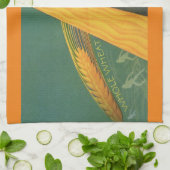  gezonde levensmiddelen, volkorenbrood theedoek (Gevouwen)