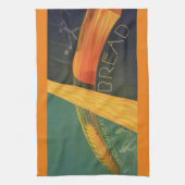  gezonde levensmiddelen, volkorenbrood theedoek (Verticaal)