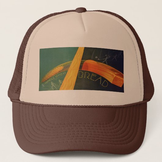 gezonde levensmiddelen, volkorenbrood trucker pet (Voorkant)