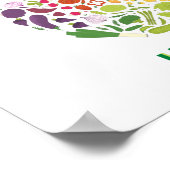 gezonde levensstijlkeuzes maken T-Shirt Tank naar Poster (Hoek)