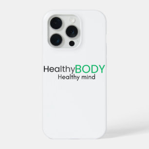 Gezonde Lichaam Gezonde Geest Hoesje   Fitness Mot iPhone 15 Pro Case