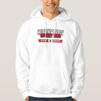 Gezonde Lichaam Rijke Geest Fitness & Focus Hoodie