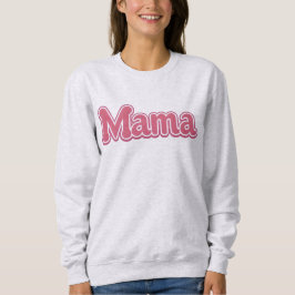 Gezonde MAMA Roze Sweatshirt, Mom Life Jumper, Trui