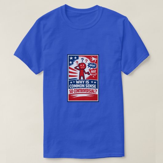 Gezonde Mensenverstand (9) T-shirt (Design voorkant)