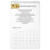 Gezonde Mexicaanse diner Kalender (Feb 2027)