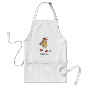 Gezonde Noten T-shirts en Cadeaus Standaard Schort