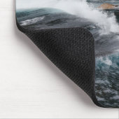 Gezonde oceaangolven, kunst foto muismat (Hoek)