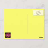 Gezonde ogen - bladwijzer voor lezers briefkaart (Achterkant)