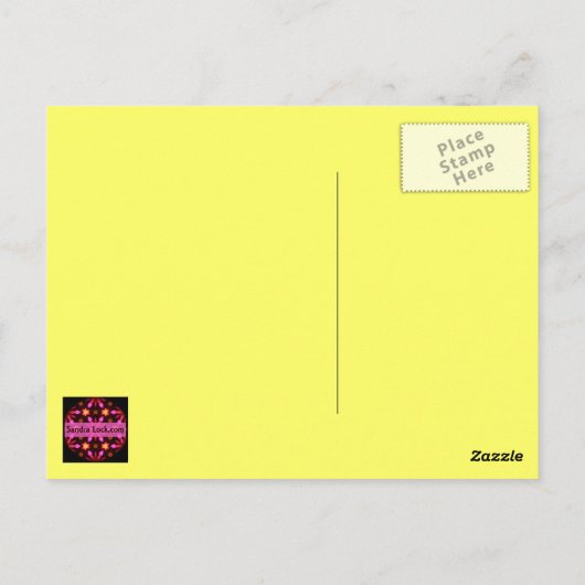 Gezonde ogen - bladwijzer voor lezers briefkaart (Achterkant)