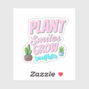 Gezonde Plant Quote Sticker