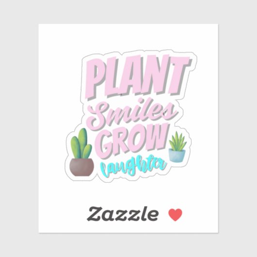 Gezonde Plant Quote Sticker (Vel)
