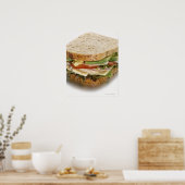 Gezonde sandwich poster (Keuken)