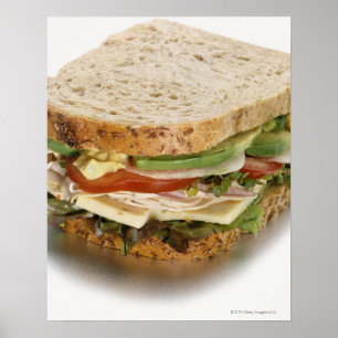Gezonde sandwich poster