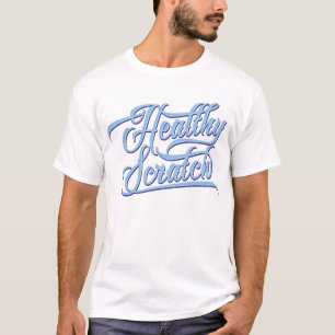 Gezonde Scratch Ice Hockey T-Shirt met Rugprint