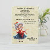 Gezonde Senior verjaardagsknuffelende vrienden Kaart (Staand voorkant)