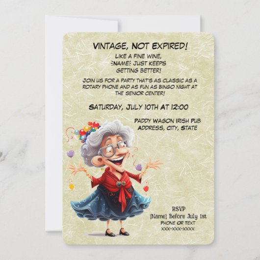 Gezonde Senior verjaardagsknuffelende vrienden Kaart (Voorkant)