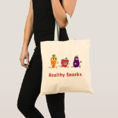 Gezonde snacks tote bag (Voorkant (product))