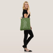 Gezonde Trekking Olive Green Beach Bag Tote Bag (Op model)