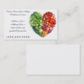 Gezonde Visitekaartje (Voorkant / Achterkant)