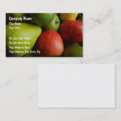 Gezonde Visitekaartjes van fruit (Voorkant / Achterkant)