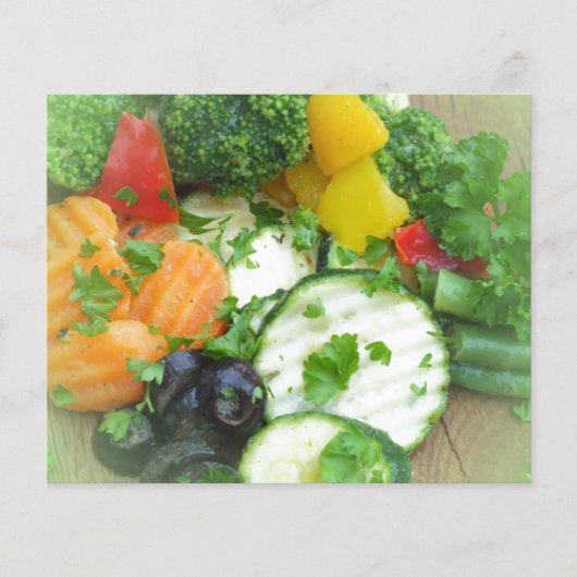 Gezonde voeding achtergrond flyer (Voorkant)