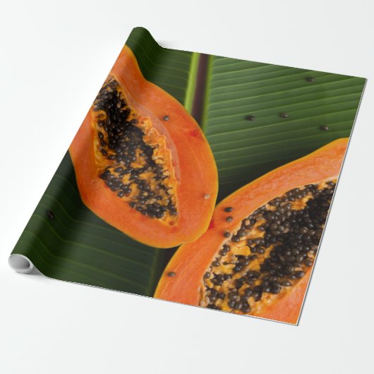 Gezonde voeding cadeaupapier (Uitgerold)