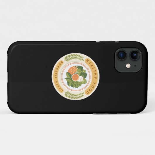 Gezonde voeding Case-Mate iPhone case (Achterkant (horizontaal))