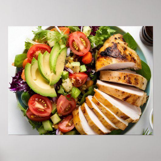 Gezonde voeding Dieet Poster (Voorkant)