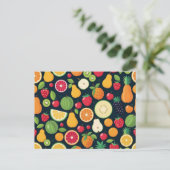 Gezonde voeding, Postcrossing Briefkaart (Staand voorkant)