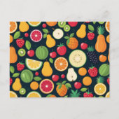 Gezonde voeding, Postcrossing Briefkaart (Voorkant)