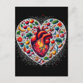 Gezonde voeding, Postcrossing Briefkaart (Voorkant)