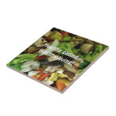Gezonde voeding tegeltje (Zijkant)