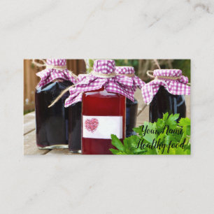 Gezonde voeding visitekaartje