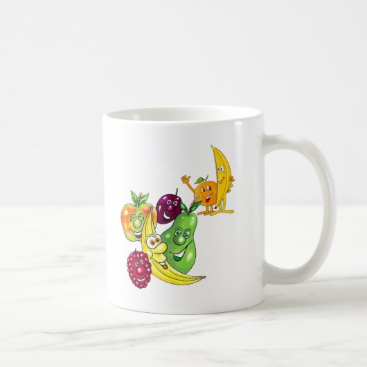 Gezonde voedingsfruit koffiemok (Rechts)