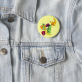 Gezonde voedingsfruit ronde button 5,7 cm (In situ)