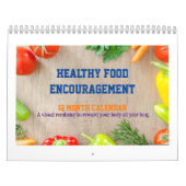 Gezonde voedselkalender kalender (Hoes)