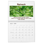 Gezonde voedselkalender kalender (Mar 2027)
