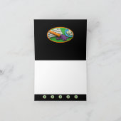 Gezonde Wetenschapper Feest Bedankkaart (Binnen)