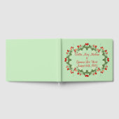 Gezonde zomer aardbeien bruiloft gastenboek (Volledig)