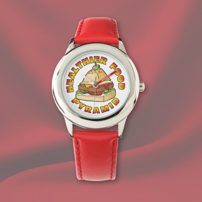 Gezondere Voedselpiramide Horloge (Creator heeft geüpload)