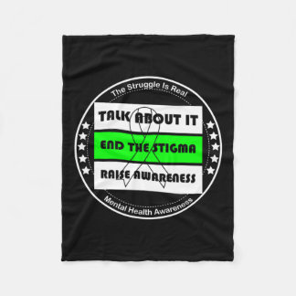 Gezondheid Bewustzijn Geestelijke Gezondheid Autis Fleece Deken