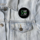 Gezondheid Bewustzijn Groen Lint 3 Ronde Button 5,7 Cm (In situ)