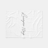 Gezondheid Bewustzijn - lexapro 10mg - Cursief Fleece Deken (Voorkant (Horizontaal))