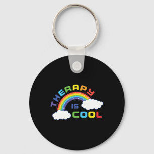 Gezondheid Bewustzijn Maand Therapie is cool posit Sleutelhanger