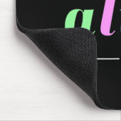 Gezondheid Bewustzijn Nog Levend Semicolon Rainbow Muismat (Hoek)